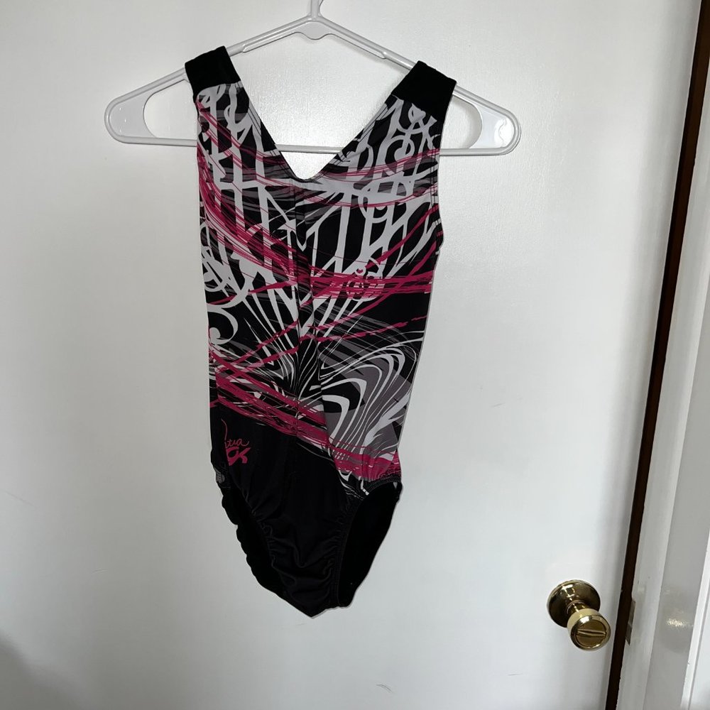 Nastia leotard pink swirl - GK AM